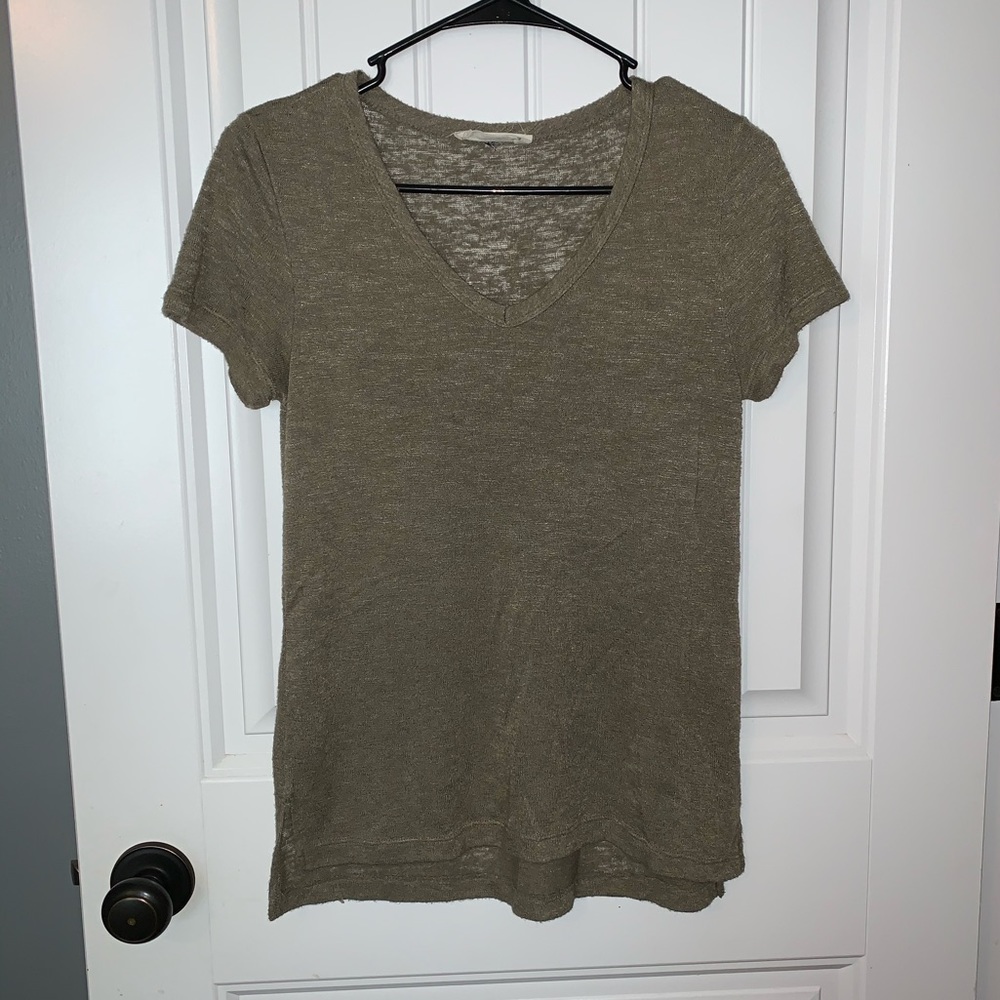 army green women’s blouse